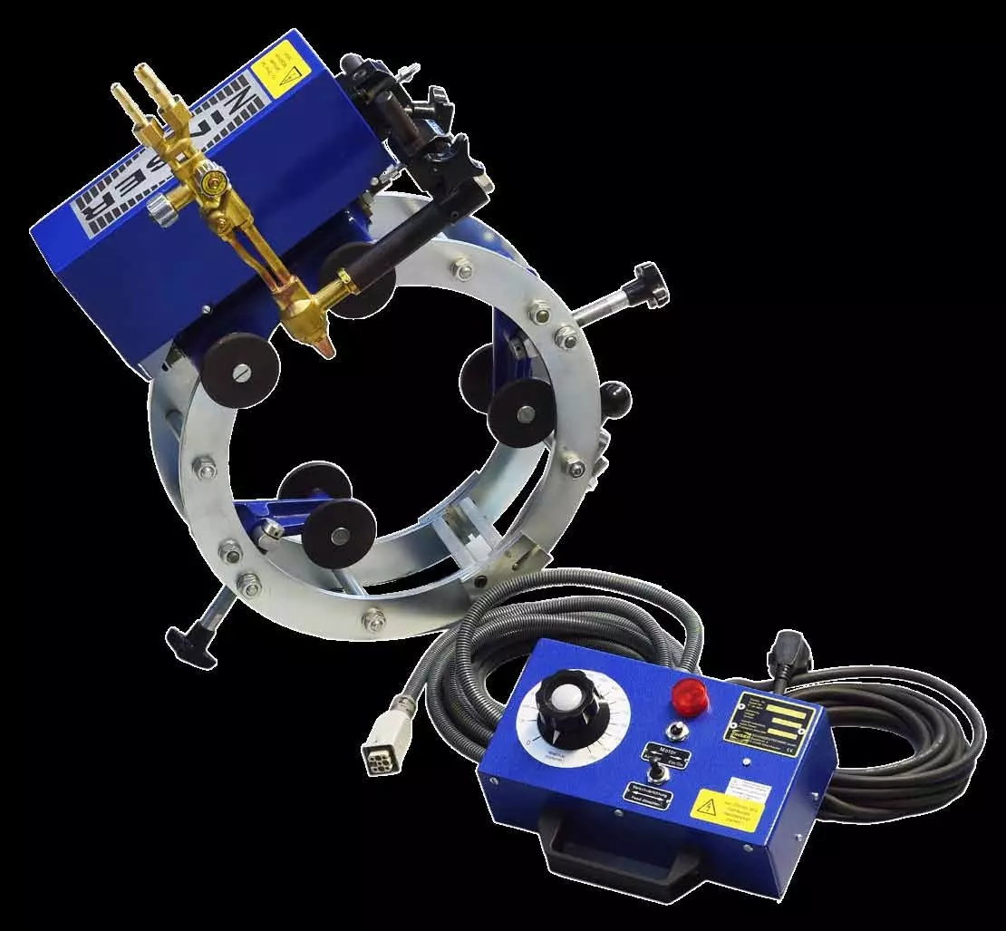 Труборез ZINSER RSV-4 (Ø 400–1600 мм, ацетилен, ручной привод)