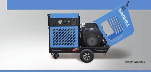 Бензиновый компрессор WINDBELL WGD70 (15 бар)