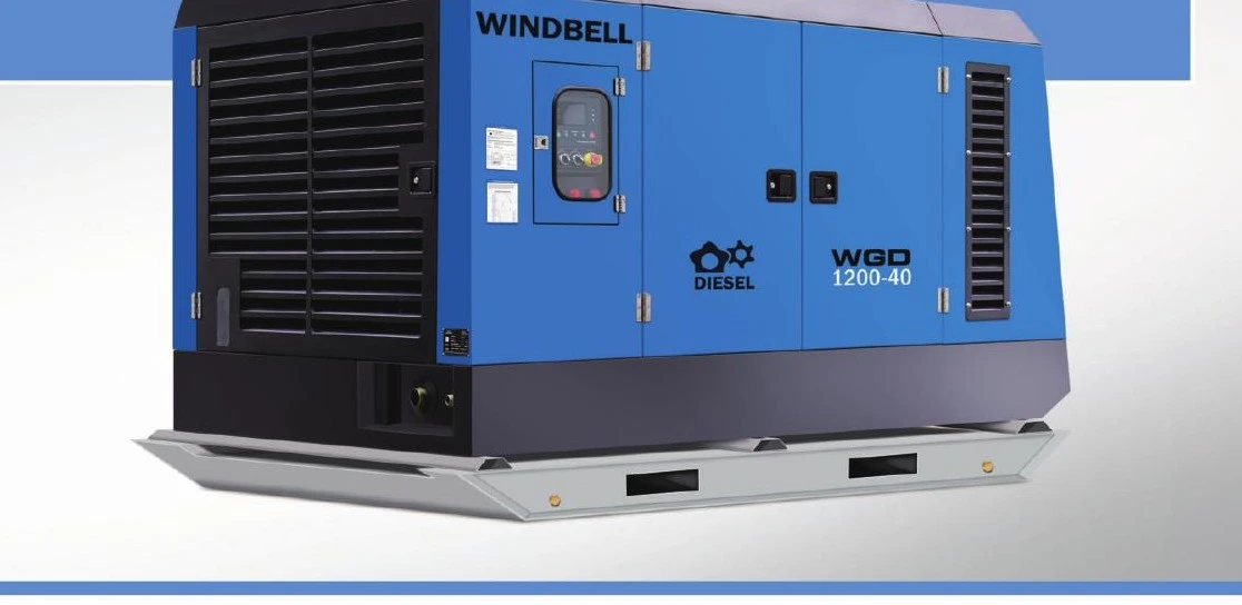 Дизельный компрессор WINDBELL WGD1050 (35 бар)