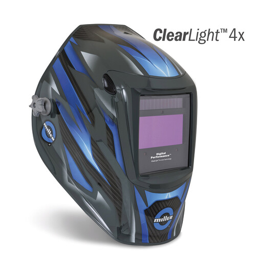 Сварочная маска Miller® Digital Performance™ (Carbon Edge™, ClearLight™ 4X)